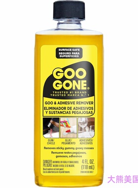 Goo Gone Original - 4 Ounce - Surface Safe Adhesive Remover