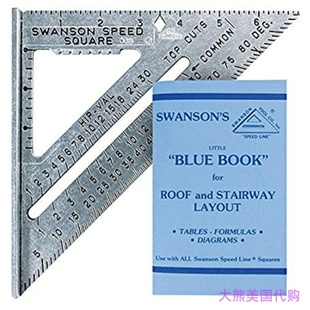 S0101 Inch Swanson Square Speed Tile Tool