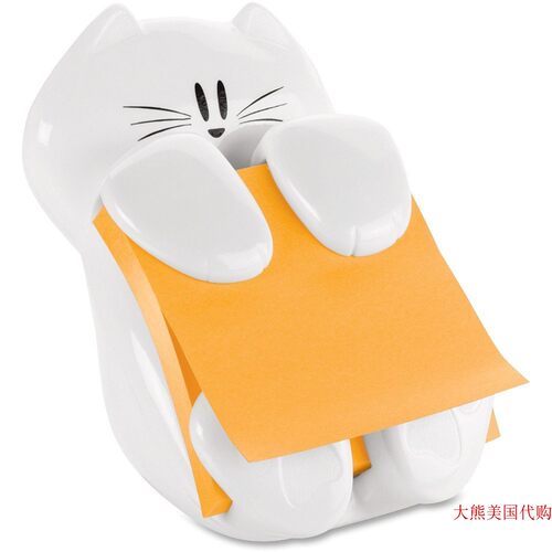 Post-it(R) CAT-330 Pop-Up Note Dispenser, 3in. x 3in., White
