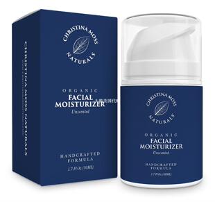 Facial Moisturizer by Christina Moss Naturals (Unscented)