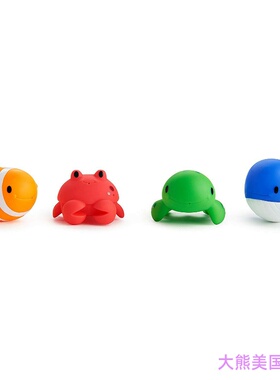 Munchkin Ocean Squirts Bath Toys, 4 Pack