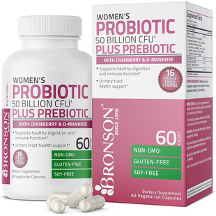 Probiotic Prebiotic Bronson CFU plus Billion Women