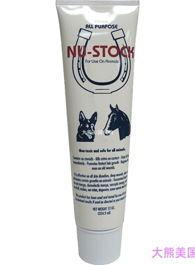 Durvet Nu-Stock Ointment for use on animals, 12-Ounce