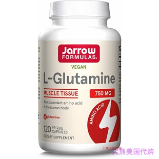 Jarrow Formulas L-Glutamine - 120 Veggie Caps