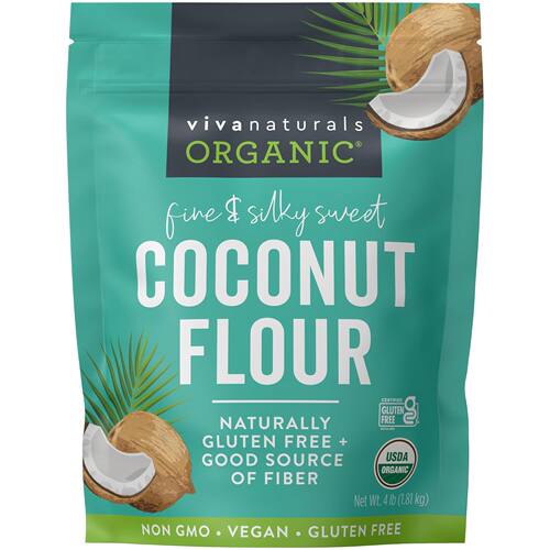 Viva Naturals Organic Coconut Flour, 1.81kg