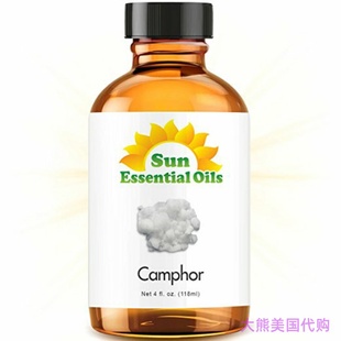 Oil Sun Organic ounce Camphor Essential