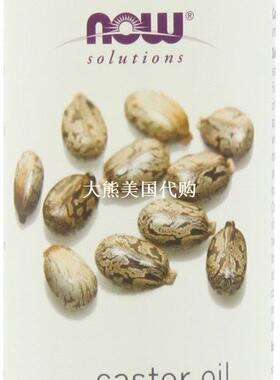 NOW Solutions Castor Oil,  Pure, 16 ounce 蓖麻油