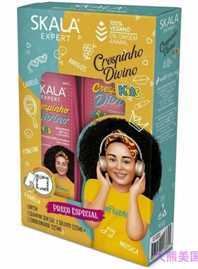Skala Expert Divine Crespinho Kids Kit