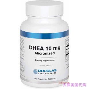 Douglas Laboratories DHEA 10 mg, Micronized, 100 Capsules