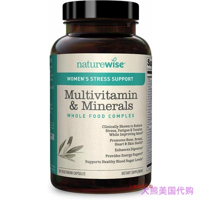 NatureWise Women’s Stress Support Multivitamin & Minerals
