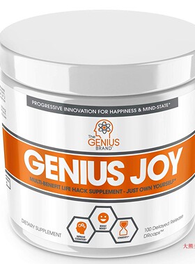 Genius Joy Serotonin Mood Booster by The Genius Brand