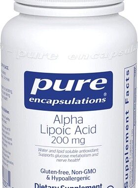 Pure Encapsulations Alpha Lipoic Acid 200 mg, 120 Capsules