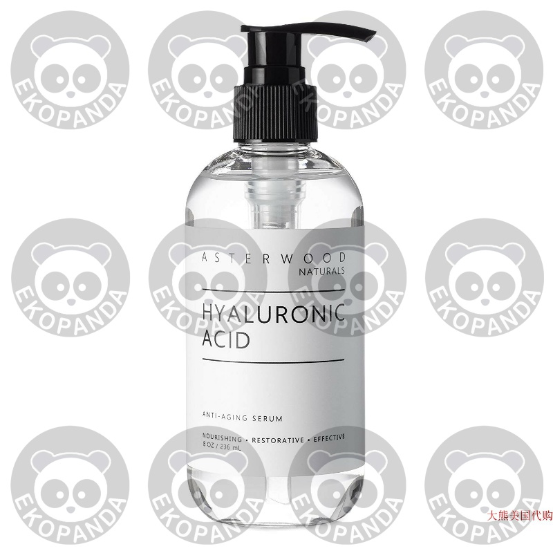 ASTERWOOD NATURALS Hyaluronic Acid Anti-aging Serum 8 oz-封面