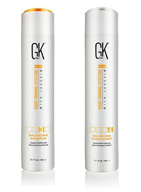 GK hair Global Keratin Balancing Shampoo and Conditioner