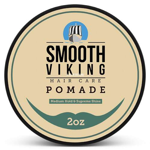 Pomade for Men by Smooth Viking, Medium Hold & High Shine