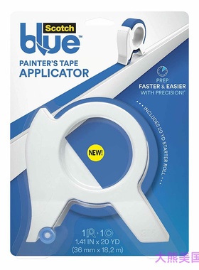 ScotchBlue TA3-SB Painter's Tape Applicator with 1 Roll