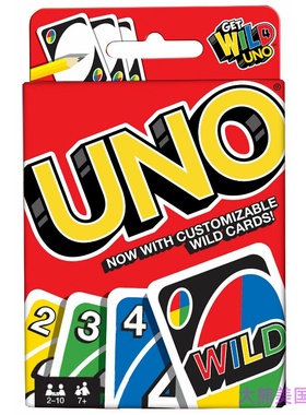 Mattel Games UNO: Classic Card Game, Multi 纸牌扑克优诺纸牌