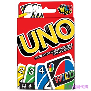 Mattel Games UNO: Classic Card Game, Multi 纸牌扑克优诺纸牌