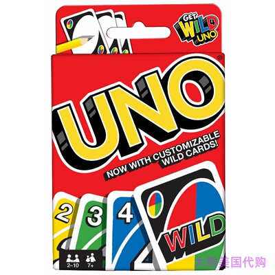 Mattel Games UNO: Classic Card Game, Multi 纸牌扑克优诺纸牌