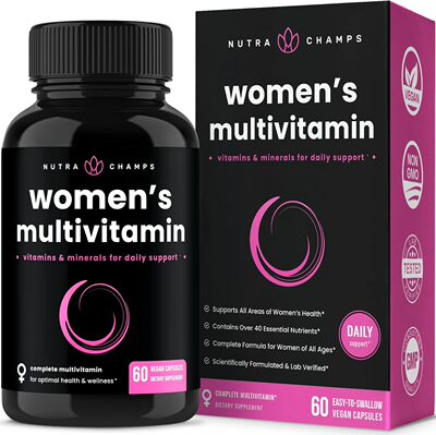 NutraChamps Women's Daily Multivitamin Supplement