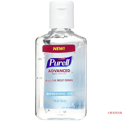 Purell Advanced Hand Sanitizer Refreshing Gel, 1 Fl Oz
