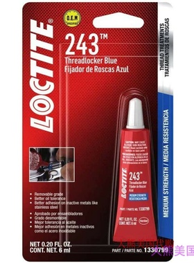 LOCTITE 243 Threadlocker for Automotive, 6 ml