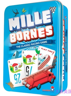 Mille Bornes Card Game