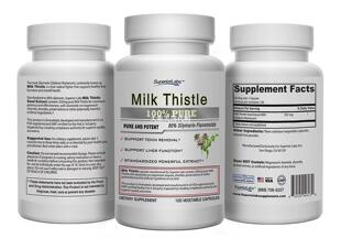 Milk Thistle Extract by Superior Labs - Non Synthetic!