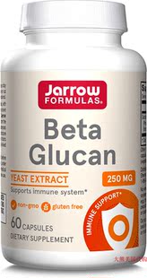 Jarrow Formulas Beta Glucan, 60 Capsules, Immune Function