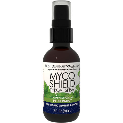 Host Defense Myco Shield Throat Spray, Peppermint