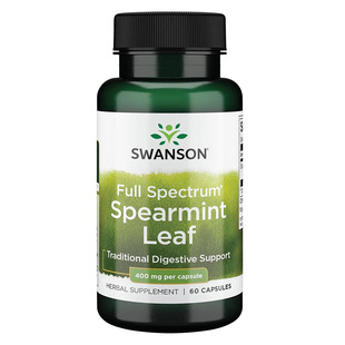 Swanson Full Spectrum Spearmint Leaf, Traditional Digestive