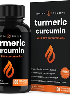 NutraChamps Turmeric Curcumin with 95% Curcuminoids