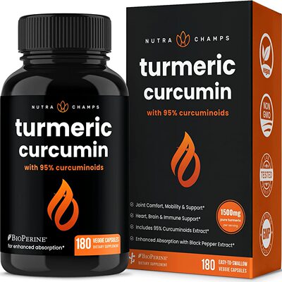 NutraChamps Turmeric Curcumin with 95% Curcuminoids