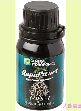 General Hydroponics Rapid Start Rooting Enhancer, 125 ml