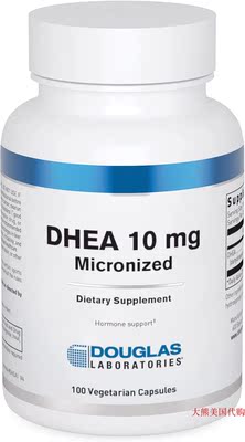 Douglas Laboratories DHEA 10 mg, Micronized, 100 Capsules