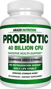 Probiotic Nutrition Health CFU Digestive Billion Arazo