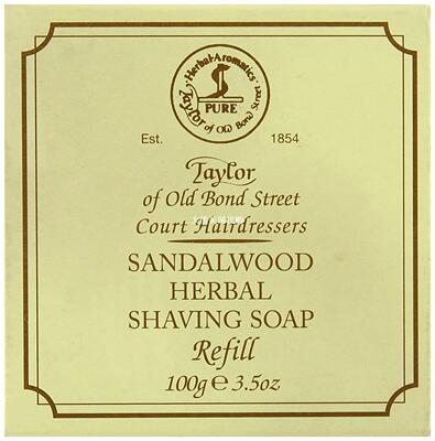 Taylor of Old Bond Street Herbal Shaving Soap Refill