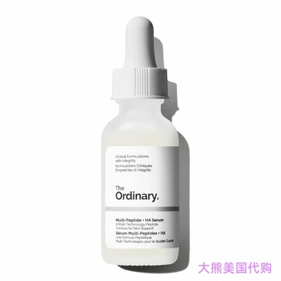 The Ordinary Multi-Peptide + HA Hyaluronic Acid, 30ml