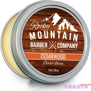 Cedarwood Beard Balm by Rocky Mountain Barber