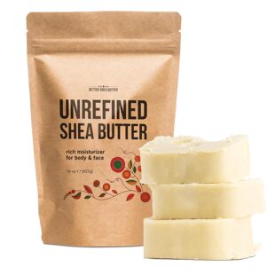 Better Shea Butter Raw Shea Butter, 453 g