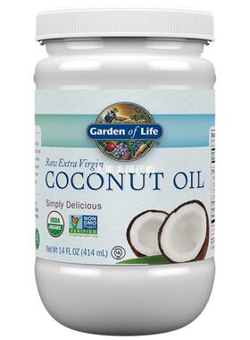 Garden of Life Organic Extra Virgin Coconut Oil, 14 Ounce