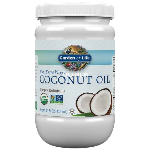 Garden of Life Organic Extra Virgin Coconut Oil, 14 Ounce