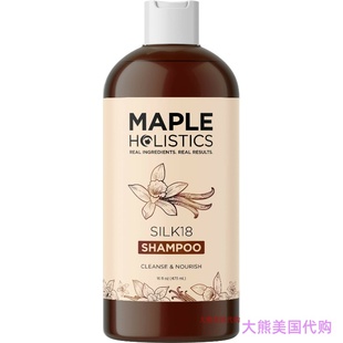 Silk18 Moisturizing Shampoo by Maple Holistics, 16 oz