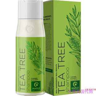 Natural Tea Tree Oil Shampoo by Maple Holistics, 10 oz