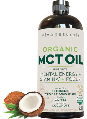Viva Naturals Organic MCT Oil 32 fl oz