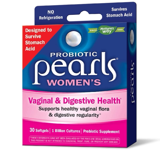 Nature's Way Probiotic Pearls Womens 1 Billion Live Cultures - 实物图