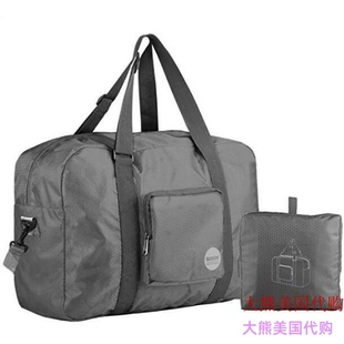 Wandf Foldable Travel Duffel Bag Luggage Sports Gym