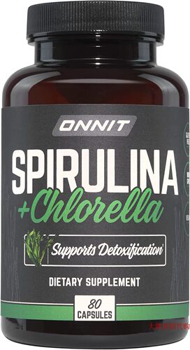 Onnit Spirulina and Chlorella, Support Detoxification