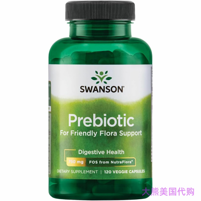 Swanson Prebiotic For Friendly Flora Support