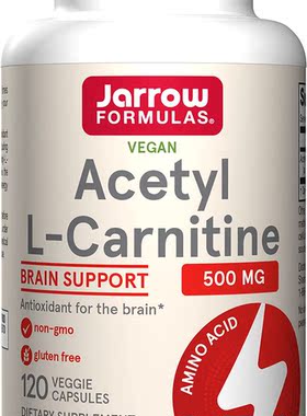 Jarrow Formulas Acetyl L-Carnitine 500 mg, Brain Support